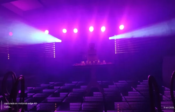 Pistas Led Bogotá Pisos de Baile